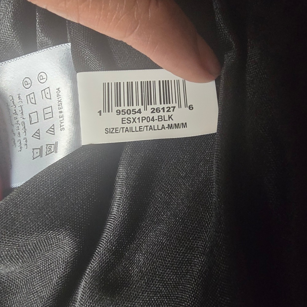 Bcbgeneration Black Open Front Draped Asymmetrica… - image 6